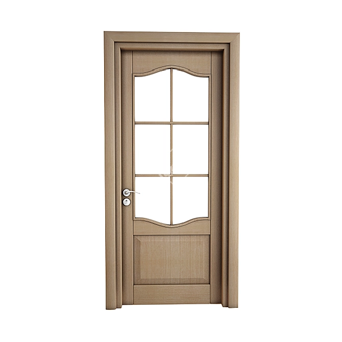 Timeless Elegance: Pion Door 3D model image 1