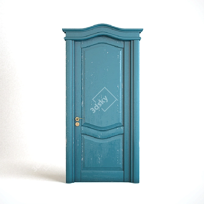 Pion 5: Classic Doors with a Modern Twist 3D model image 1