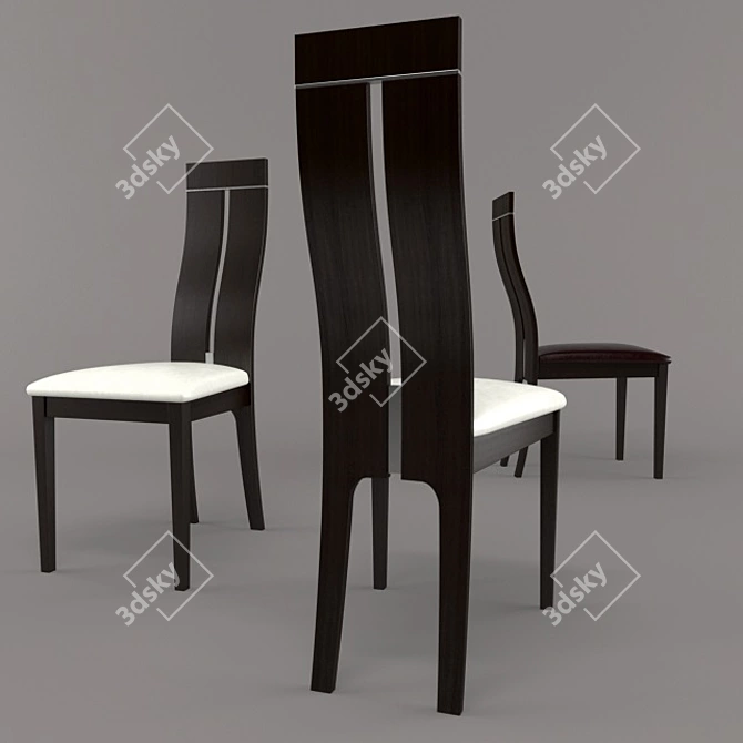 AERO Chair: Sleek and Stylish 3D model image 1