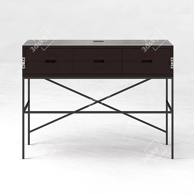 Elegant ELIOS Maxalto Desk 3D model image 2
