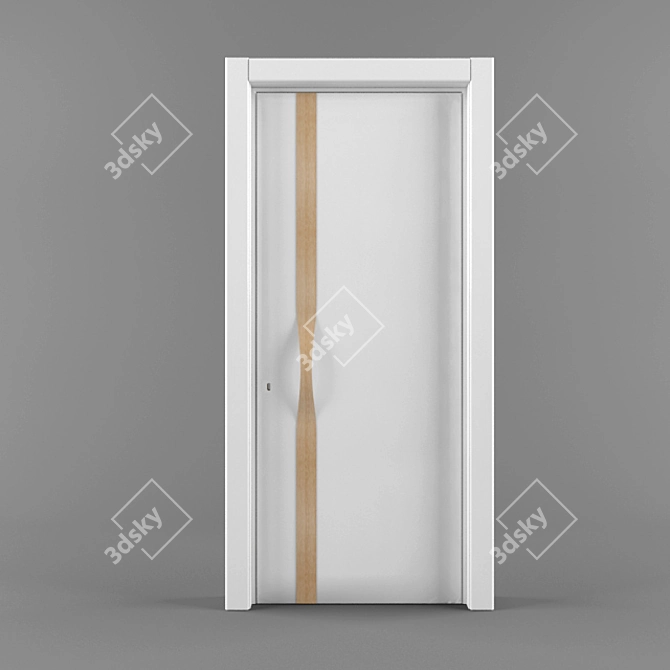 Luxury Sofia Maniglione Door 3D model image 1