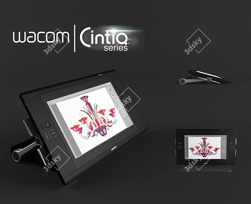 Intuitive Design Tool: Cintiq24 HD 3D model image 1