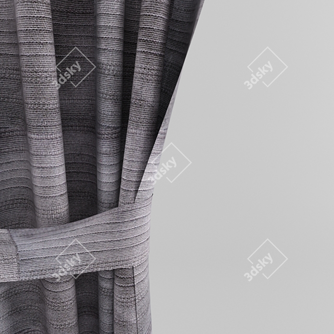 Elegant Drapery 3D model image 2