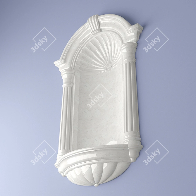 Timeless Elegance: Classical Niche 3D model image 2