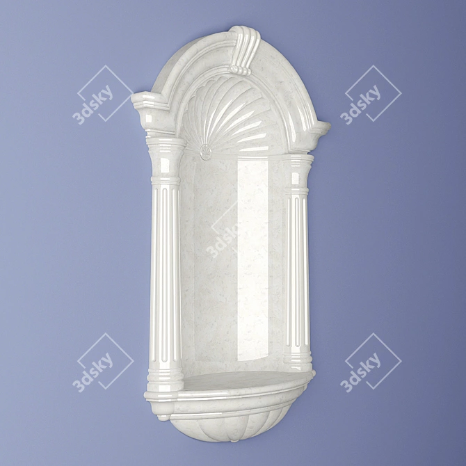 Timeless Elegance: Classical Niche 3D model image 3