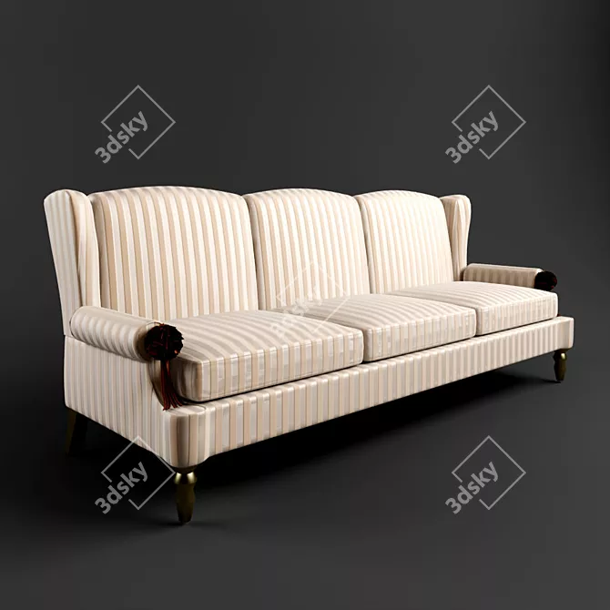 Visionnaire Siegfrid Sofa 3D model image 1