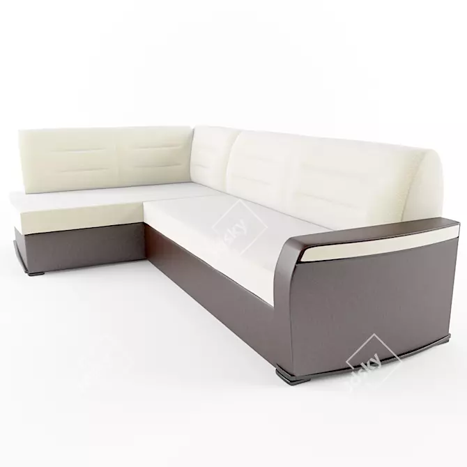 Modern Style Sofa 3D model image 1