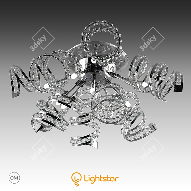 Spider Lightstar: Sleek and Stylish 3D model image 1