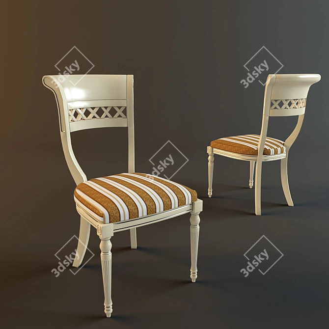 Verona SN3 Chair: Sleek and Stylish Seating 3D model image 1