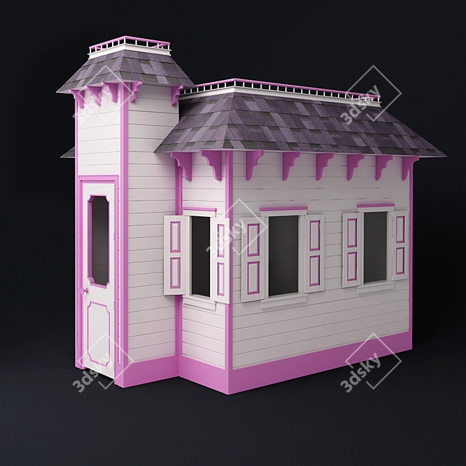 Dreamy Playhouse 3D model image 1