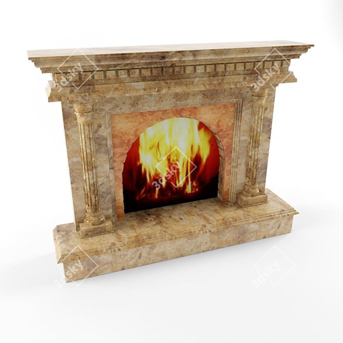 Fireplace Svarogich Cassandra:
Elegant Fire of Svarogich 3D model image 1