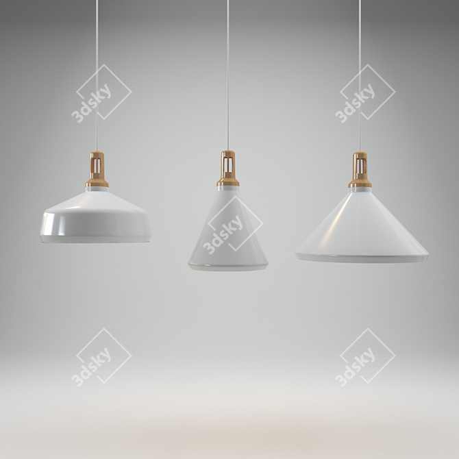 Illuminate Your Space with Nonla Lights! 3D model image 1