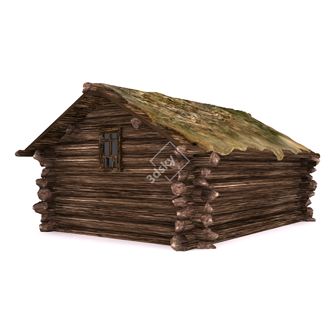 Ancient Shor Dwelling  Max 2011 & OBJ Files Included 3D model image 1