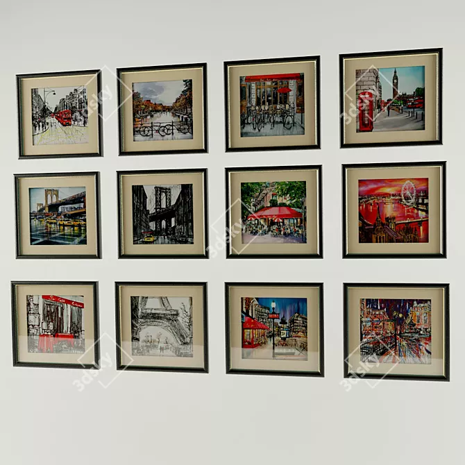 Artistic Masterpieces for Your Home 3D model image 1