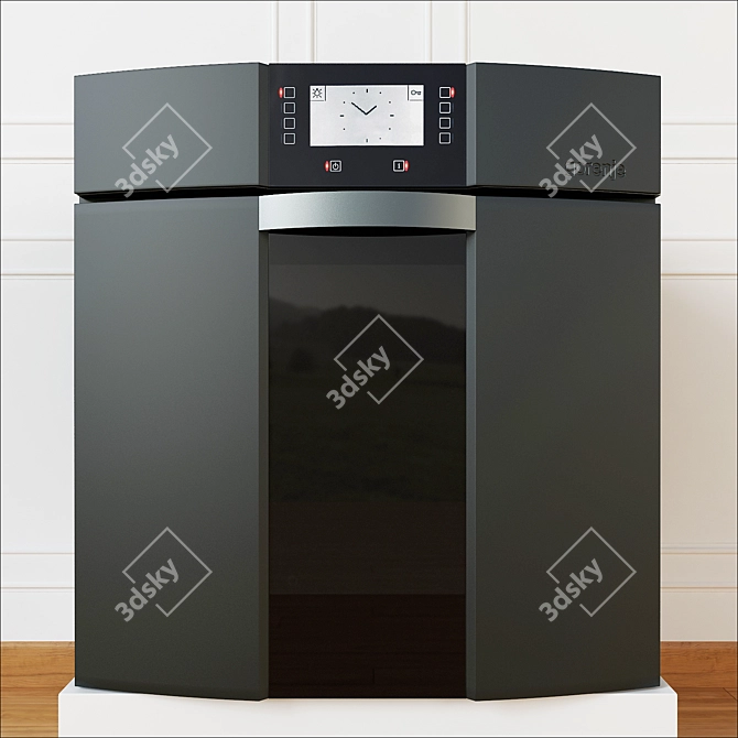 Gorenje Electric Oven, Black 3D model image 1