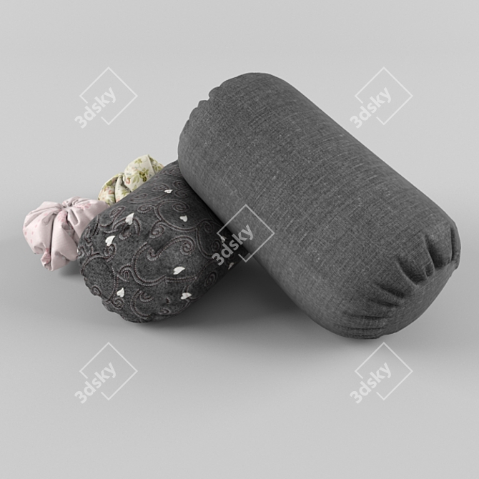 Cozy Dream Pillows 3D model image 3