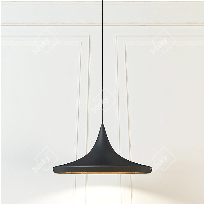 Sleek and Modern Lamp 3D model image 1