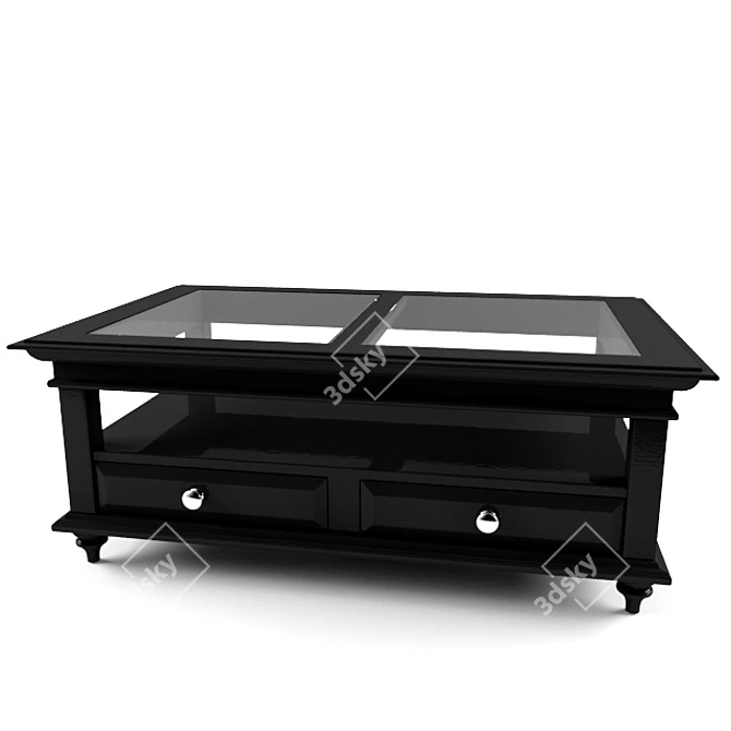 Panama Coffee Table 3D model image 1