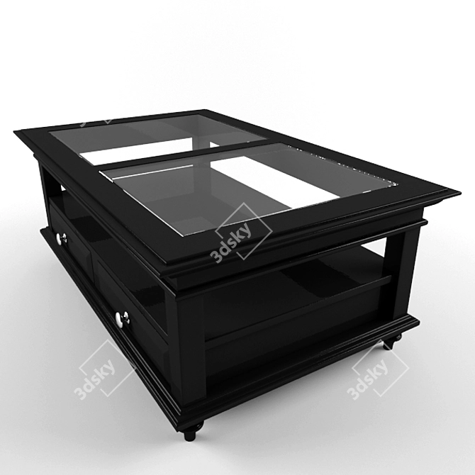 Panama Coffee Table 3D model image 2