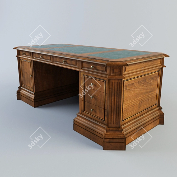 Custom-Made Classic Table: MEDICEA 950 A7200 3D model image 1