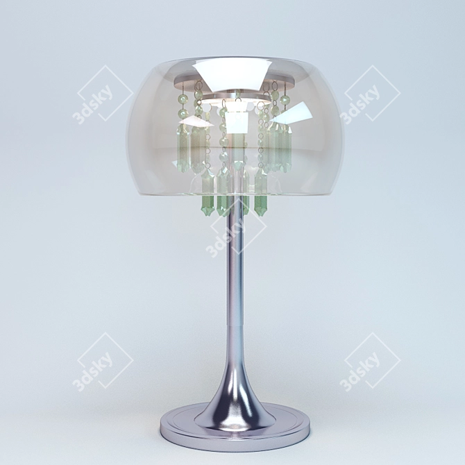 Sleek and Chic Table Lamp 3D model image 1