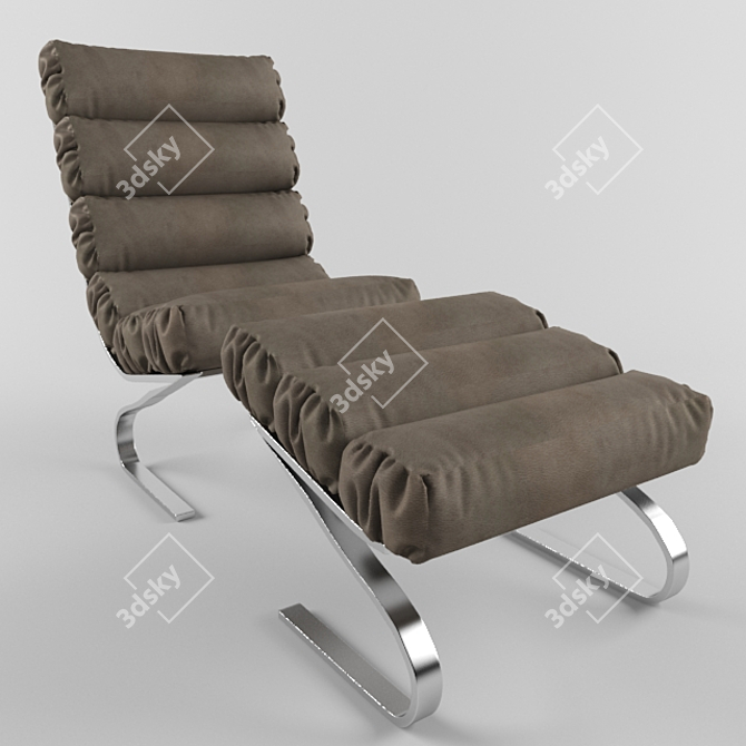  Blissful Sinus Lounge Chair  3D model image 1