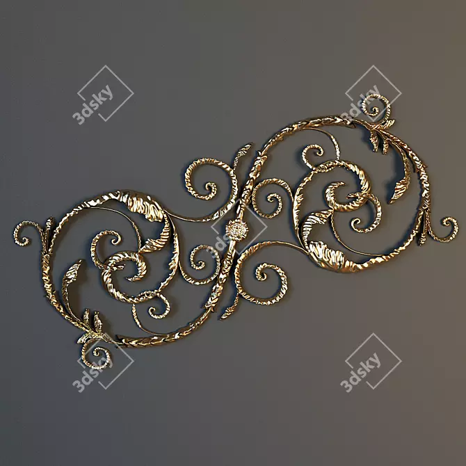 Decorative Element 3D model image 1