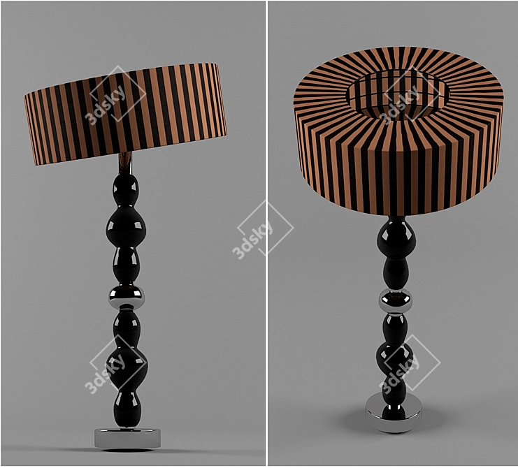 Versatile Desk Lamp 3D model image 1