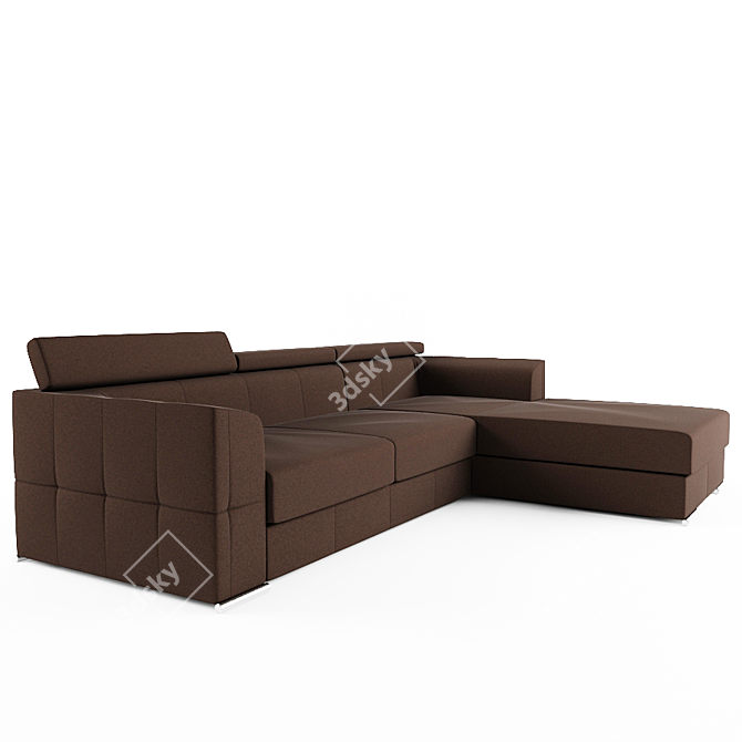 Adjustable Headrests | Spacious Storage Box | Apriori FELICE 3D model image 2