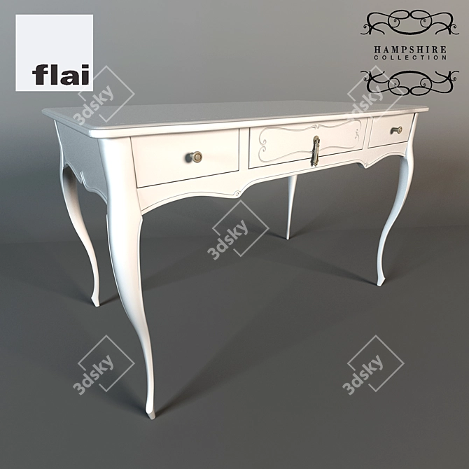 Flai Writing Desk 3D model image 1