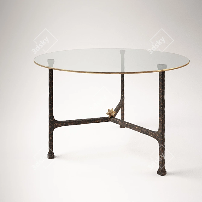 Enchanting Narnia Cocktail Table 3D model image 1