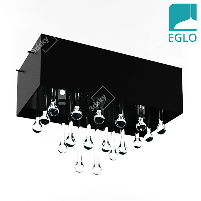 Eglo Camini 88204 Pendant Light 3D model image 1