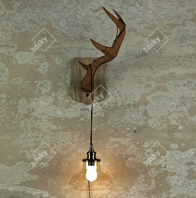 Ethnic Lamp 3D model image 1