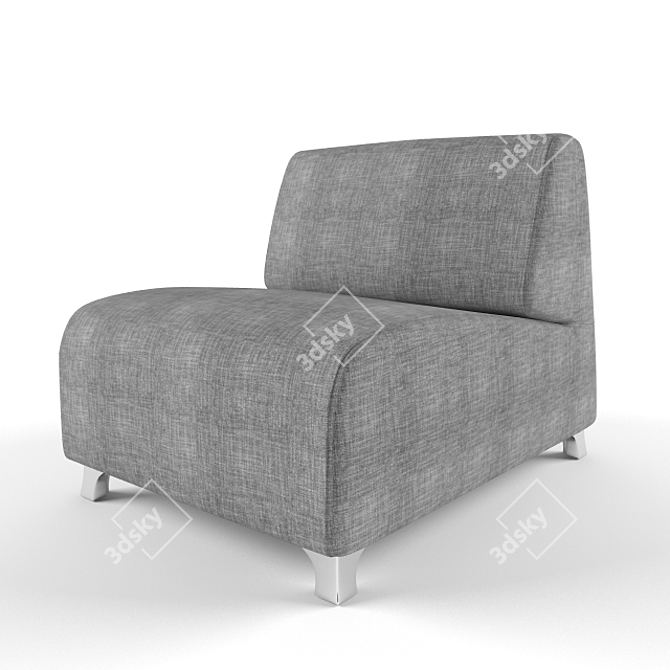 Sleek Modern Chair - Limited Edition 3D model image 1