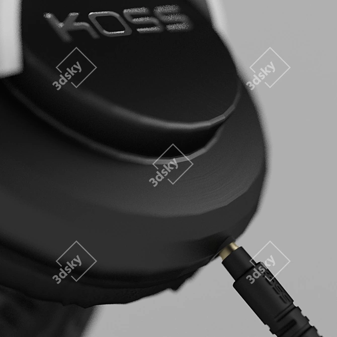KOSS Pro DJ 200 Headphones: Premium Sound, Ultimate Comfort! 3D model image 3