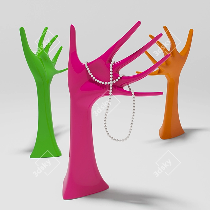 Jewelry Holder Ring Stand 3D model image 1