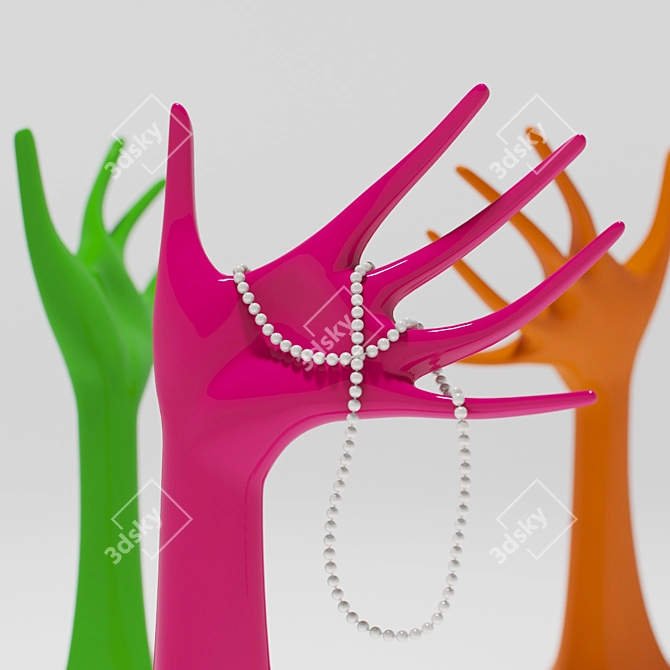 Jewelry Holder Ring Stand 3D model image 2