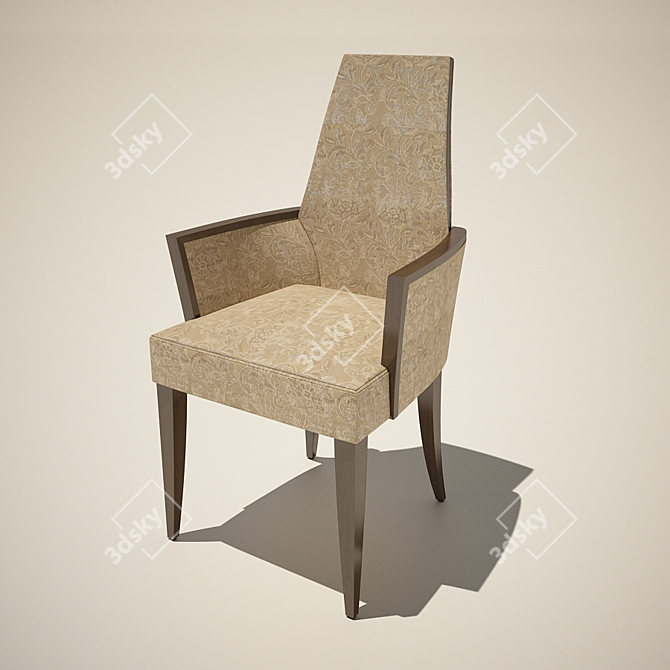 Selva Armchair: The Perfect Blend of Style and Comfort! 3D model image 1