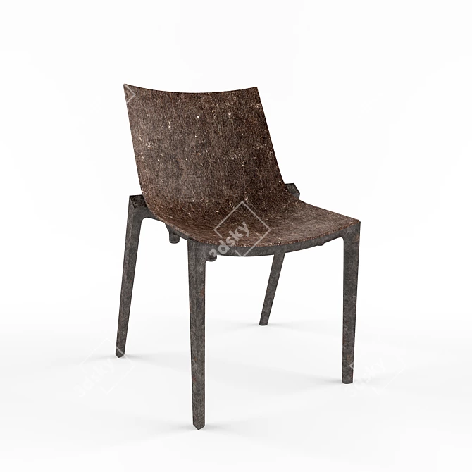 Stylish Zartan Chairs by Magis 3D model image 2