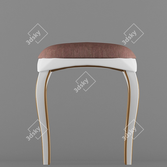 Title: Amadea Royal Stool by Villeroy & Boch 3D model image 2