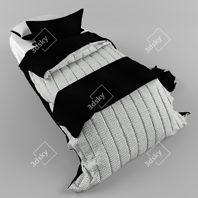 Dream Cloud Bed 3D model image 2