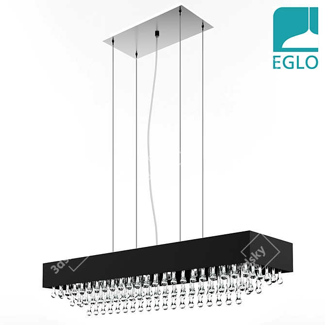 Eglo Camini 88203 Pendant Chandelier 3D model image 1