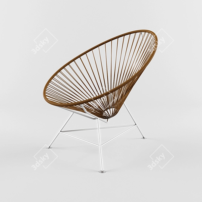 Classic Acapulco Chair 3D model image 1