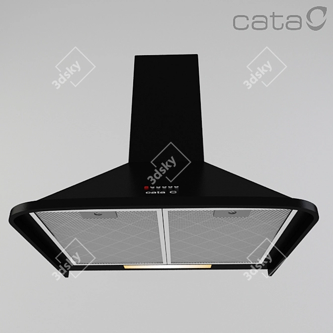 CATA Neblia: Sleek and Powerful 600mm Ventilation 3D model image 2