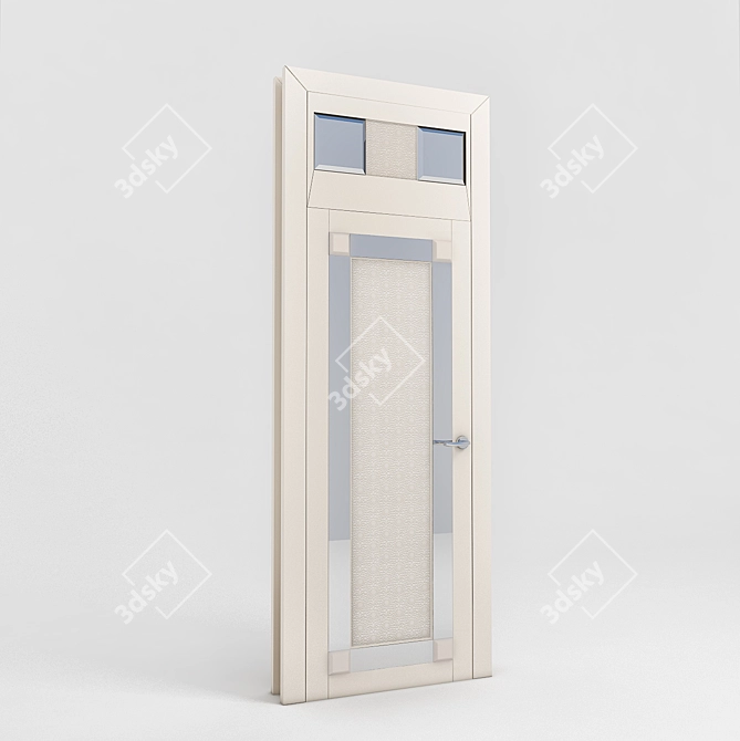 Elegant Entry Door: Welcome Home! 3D model image 1