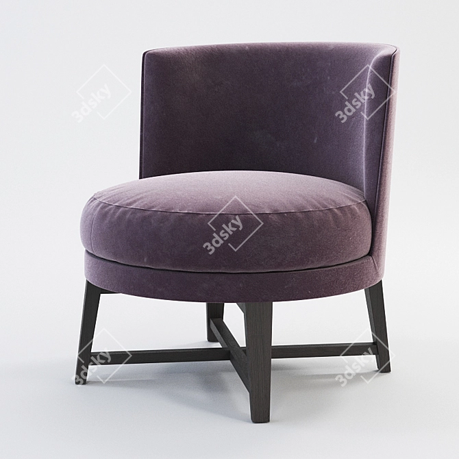 Comfortable FLEXFORM Feel Good Armchair 3D model image 1