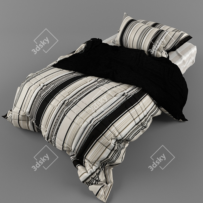 DreamSlumber Bed 3D model image 1