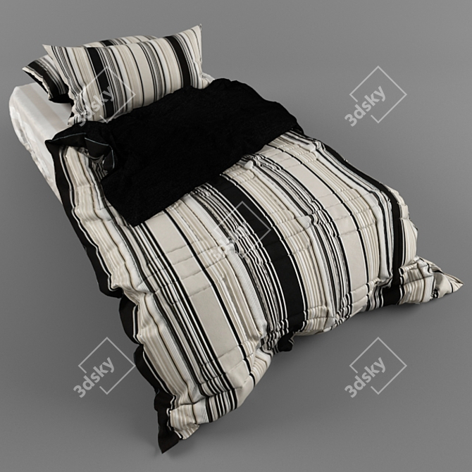 DreamSlumber Bed 3D model image 2