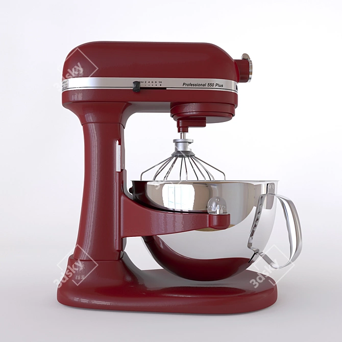 KitchenAid Professional Mixer 3D model image 1