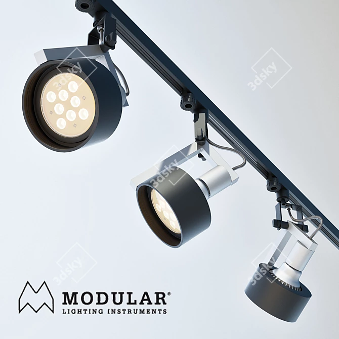 Versatile Modular Lighting Solution 3D model image 1